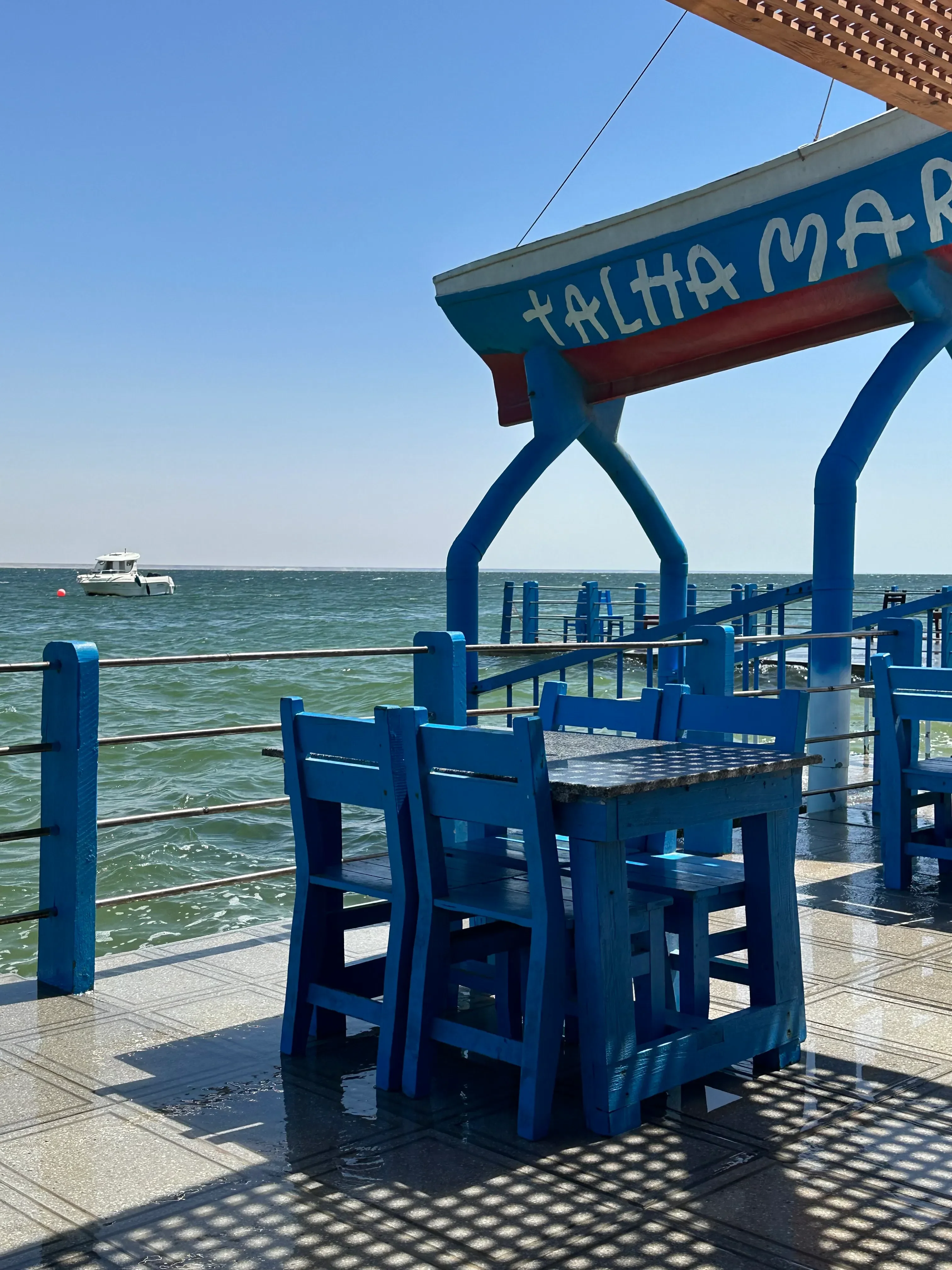 Dégustation d'huîtres à Talha Mar, Dakhla